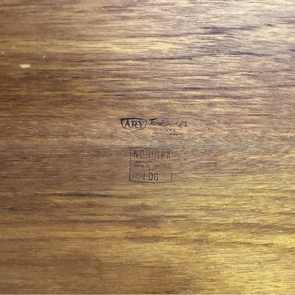 Vintage - Nordika Laminated Trays by iDG - circa 1950’s to 60’s -Made In Sweden - Picture 6 of 14